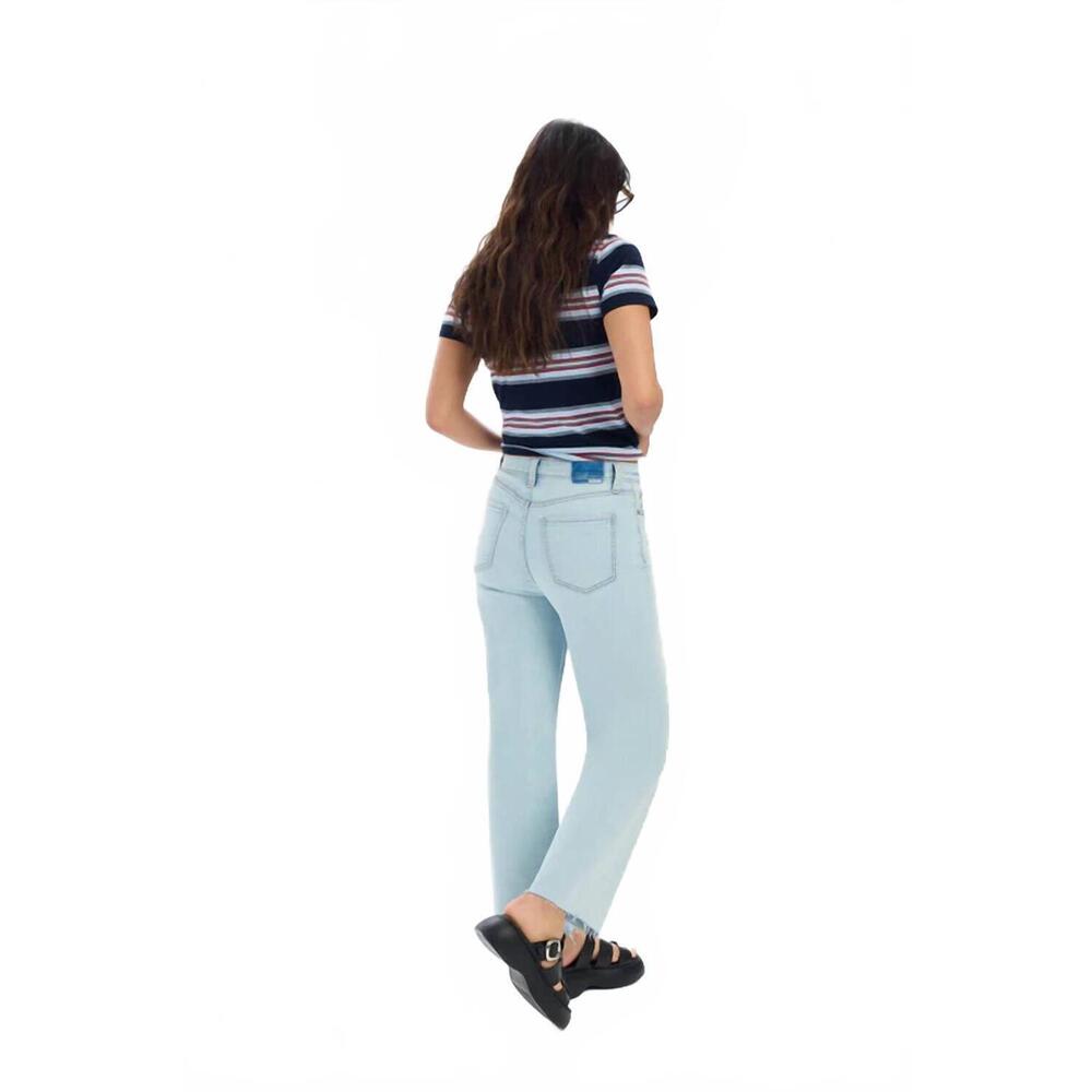 NEW DAZE pleaser high rise wide ankle jeans in detour - Picture 4 of 7